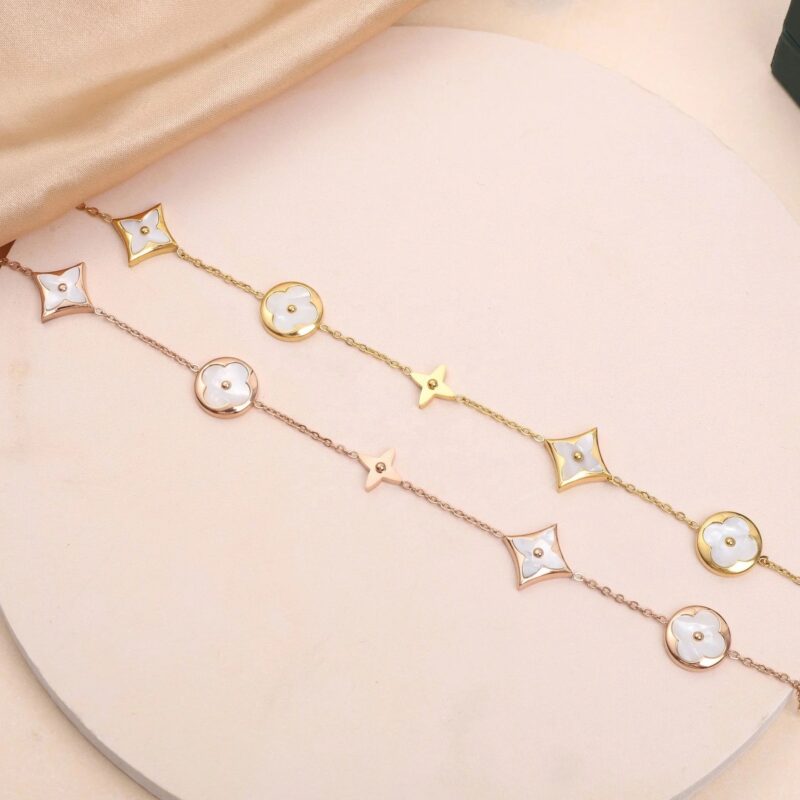 18 k Gold Plated Clever Bracelet for Women