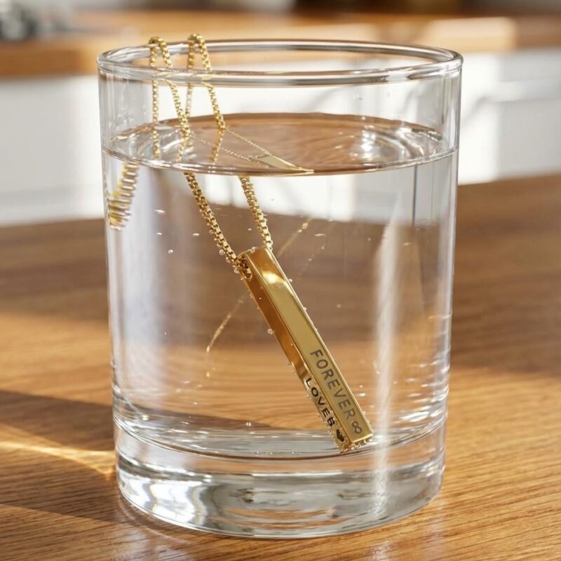 Arabic Name Necklace - Bar Pendent - Customized Gift - Foxmer